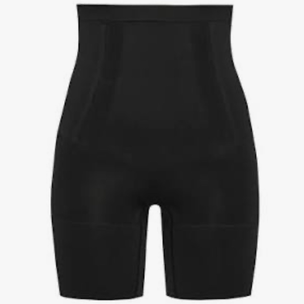 Shapermint Black High-Waisted Shorts Size Small